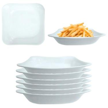 Imagem de 6 Tigelas Bowl Pote Melamina 450ml Pra Servir Porções Petiscos - Best