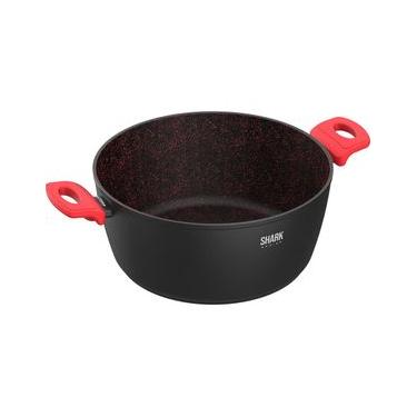 Imagem de Panela Polishop Ichef Home Family Size Shark Series Vermelha 28cm | Vermelha - Ichef