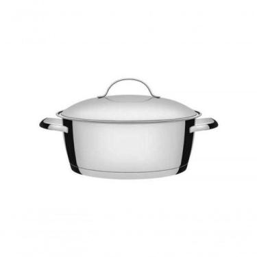 Imagem de Caçarola Rasa 24cm Tramontina Allegra Aço Inox