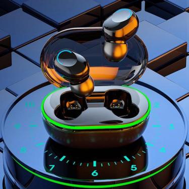 Imagem de Fones de ouvido sem fio Bluetooth 5.3 in Ear com microfone IPX4 preto 