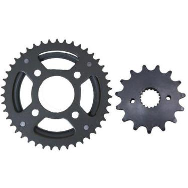 Imagem de Kit Coroa e Pinhão Cg 125 Fan 2009 2010 2011 2012 2013 43/14 - MAXX, P