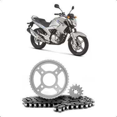 Imagem de Kit Relação Transmissão Cofap Yamaha YS 250 Fazer 2005-2010