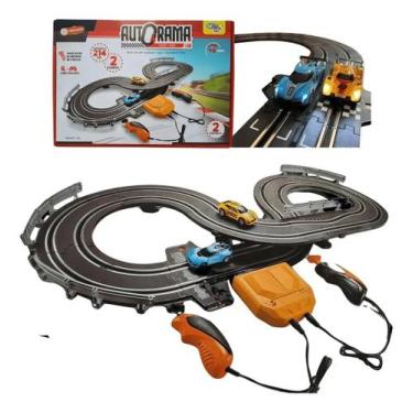 Imagem de Auto Pista Autorama Turbo Run Corrida 2 Controles E 2 Carros - Wellkid
