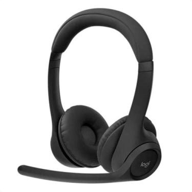 Imagem de Headset Zone 305 Wireless Black Bundle Team 981-001450 Logitech, Preto