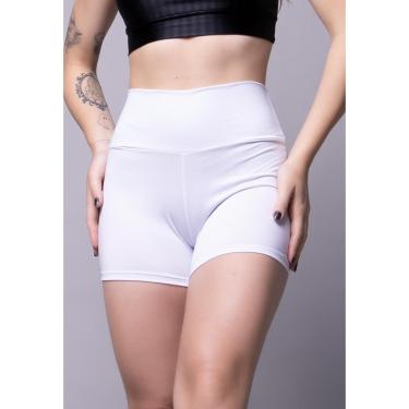 Imagem de Kit 5 Short Fitness Feminino Suplex Liso Academia-Feminino