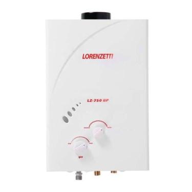 Imagem de Aquecedor de Água a Gás Lorenzetti LZ 750BP GLP