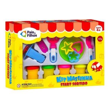 Imagem de Kit Massinha De Modelar - Start Lúdico Autismo Imaginação - anjo da ma