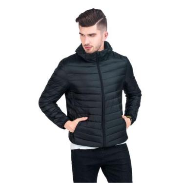 Imagem de Jaqueta De naylon Puffer Bobojaco Blusa Casaco Impermeável P - Yellowl