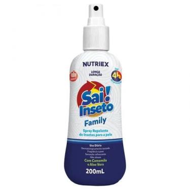 Imagem de Repelente Spray Nutriex Sai Inseto Family 200ml