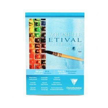 Imagem de Bloco para Aquarela Clairefontaine Etival 200g/m² A5