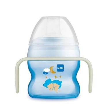 Imagem de COPO Infantil treinamento MAM 150ML STARTER CUP Night Azul