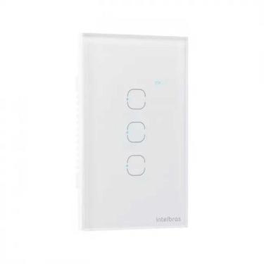 Imagem de Interruptor smart wi-fi touch 3 teclas ews 1003 branco - INTELBRAS