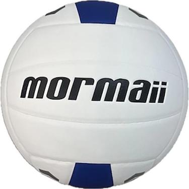 Imagem de Bola De Vôlei Pro Mormaii Gravity Branco e Azul VQ-570-BL