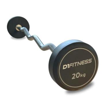 Imagem de Barra Montada W Emborrachada - Elite 20kg