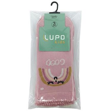 Imagem de Meia Sapatilha Infantil Feminina Kit 3 Pares Casual Dia a Dia Conforto Lupo 02680-989