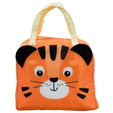 Imagem de Lancheira Térmica Infantil Escolar Lanche Bolsa Animais - House Organi