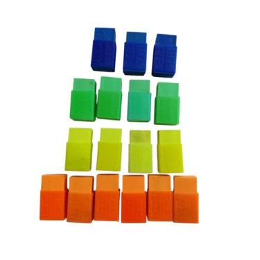 Imagem de Borracha escolar Cisplast Fluorescente