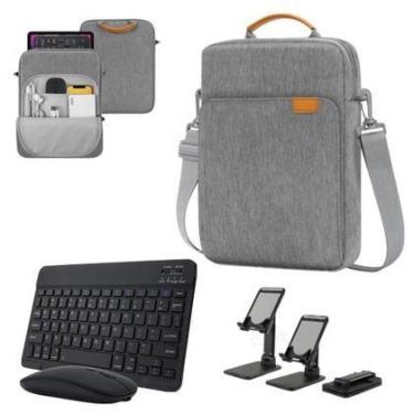 Imagem de Capa Pasta Executiva Bag Teclado Bluetooth Trackpad Integrado Compatív