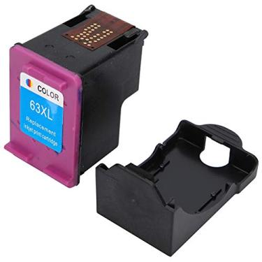 Imagem de GLOGLOW Cartucho de tinta, cartucho de tinta com clipe de proteção, acessórios de impressora de grande capacidade para 2130 3630 4520 4650 (colorido)