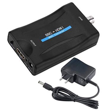 Imagem de Adaptador conversor BNC para HDMI fêmea CVBS BNC HDMI conector coaxial composto coaxial entrada de áudio de vídeo analógico 1080p saída HDCP gancho câmera de segurança DVRs vigilância CVR AC1420 CCTV para monitor HD TV