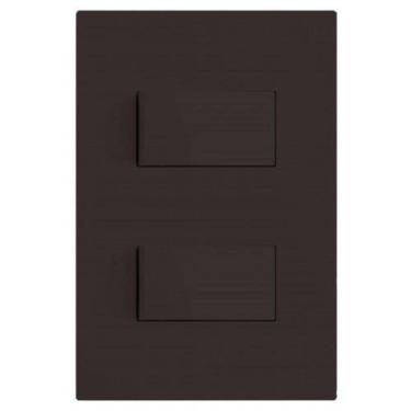 Imagem de Kit Interruptor Duplo Simples Separado 4X2 Brs12029-4Ch