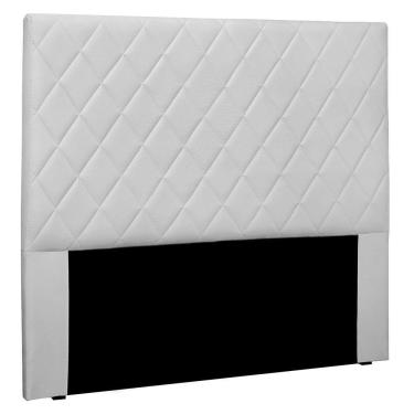 Imagem de Cabeceira Casal 1,40m Esmeralda Corano Branco