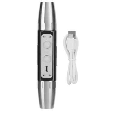 Imagem de Lâmpada detectora de luz de avaliação de jade koulate, super brilhante dx6 usb recarregável quad leds lanterna de avaliação de jade especialista para joias de avaliação de pedras preciosas diamante