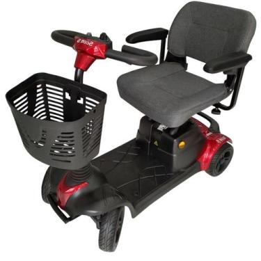 Imagem de Cadeira Motorizada Scooter Scott S Desmontável Vermelha  Ottobock