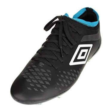 Imagem de Umbro Tênis de futebol unissex adulto Velocita Iv Pro Firm Ground, Preto, 8.5