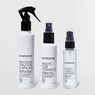 Imagem de Kit Finalização Capilar Completa (reconstrutor + Protetor Térmico + Óleo)