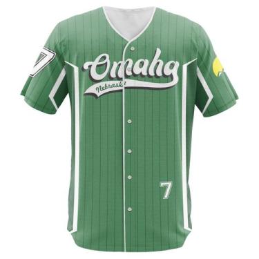 Imagem de Camisa Jersey Omaha Beisebol Baseball Modelo 34 - Winn Fashion