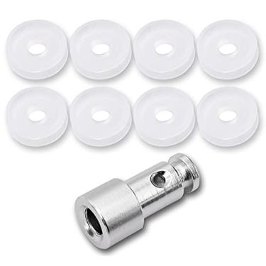 Imagem de Peças e acessórios para panela de pressão, flutuador de substituição e pacote com 8 juntas seladoras (8 + 1) pacote (flutuador + vedação-8 + 1p)