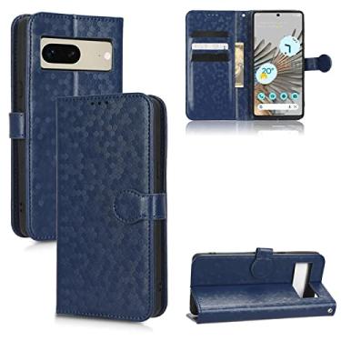 Imagem de Capas de telefone de luxo Wave Point Google Pixel 7 7 Pro capa de couro com compartimentos para cartão de visita clipe de carteira à prova de choque capa para celular Google Pixel 7 7 Pro capas (azul, Google Pixel 7)