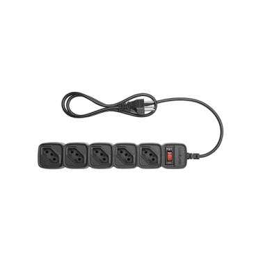 Imagem de Filtro de Linha com 5 Tomadas EPE 205+ Preto Intelbras