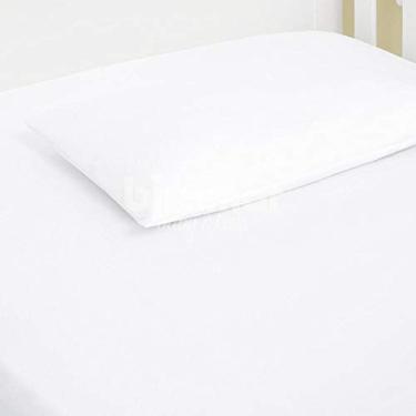 Imagem de Biramar Baby Lençol Para Berço 1 Peça Percal 200 Fios Branco C/Elástico Branco