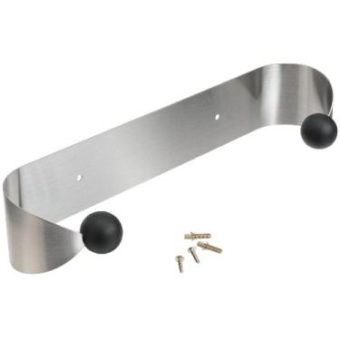 Imagem de Prodyne Suporte para toalha de papel sob o armário, prata e preto