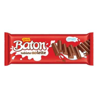 Imagem de Tablete De Chocolate Baton Ao Leite 96G - Garoto