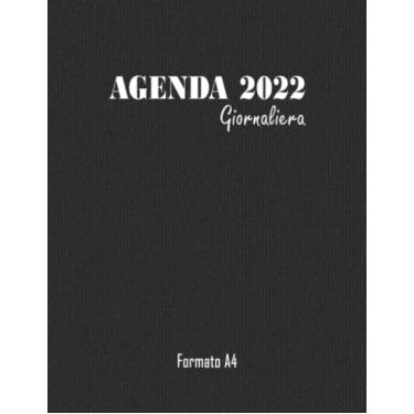 Agenda 2024 Giornaliera Formato A4: Pianificatore 2024 Con Orari 08:00 -  19:00, a partire dal 1 gennaio - dicembre 2024, una pagina per ogni  giorno  Formato Grande