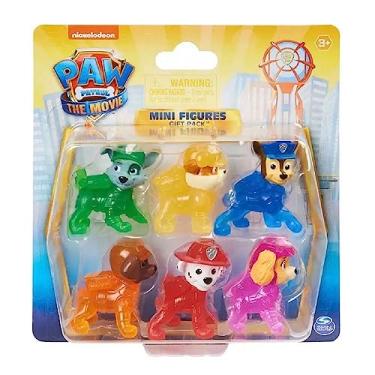Imagem de Patrulha Canina - Playset 6 Mini Figuras Filme, Sunny Brinquedos, Multicor