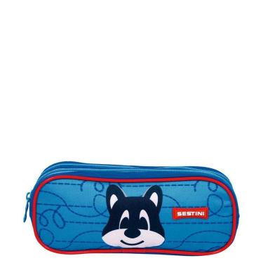 Imagem de Estojo 2 Compartimentos Sestini Kids Dog 2 Colorido Sestini-Masculino