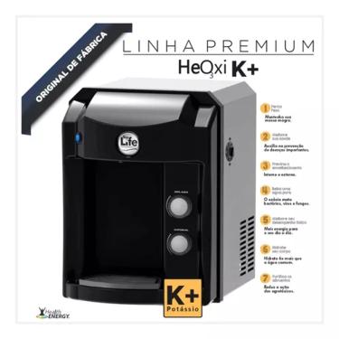 Imagem de Filtro Purificador Água Gelada e Natural Super Alcalina Ionizada e Ozônio c/ adição minerais e Potássio K+ - Top Life