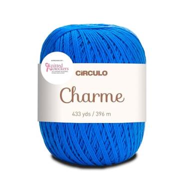 Imagem de Fio Charme da Círculo – 100% algodão virgem brasileiro mercerizado (pacote com 1 bola) – 150 g, 400 m – Sport (2829)