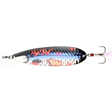 Imagem de Nichols Lures 6FS17-25 15,24 cm Ben Parker Mini Magnum Flutter Colher, morta-viva, 71 g