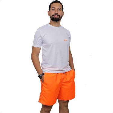 Imagem de Short Masculino Bermuda Masculina Branca Esportiva USUP Leve-Masculino