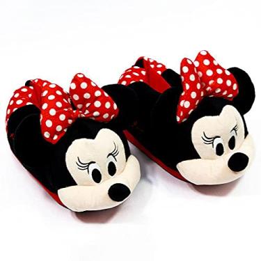 Imagem de Pantufa Minnie Disney Tamanho:G;Cor:Preto