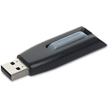 Imagem de Verbatim Pen Drive 128 GB Store 'n' Go V3 USB 3.0 - Cinza