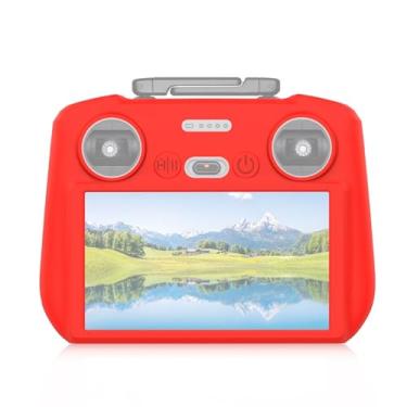 Imagem de Diyeeni Capa Protetora de Silicone para Mini 4 Pro Air 3 RC 2, Vermelha, Compatível com Acessórios de Controlador, Punho Confortável