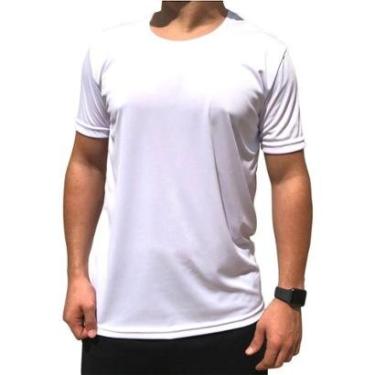 Imagem de Camiseta Masculina Proteção UVA UVB Esportiva Alta Transpiração P/Caminhada Corrida Academia-Masculino