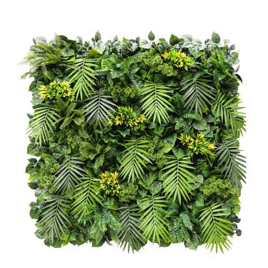 Imagem de INFRANGE 1 pç Painel de buxo artificial de 101,6 x 101,6 cm, cobertura de planta, grama, pano de fundo de parede, tela de privacidade para decoração de casamento e jardim interno e externo
