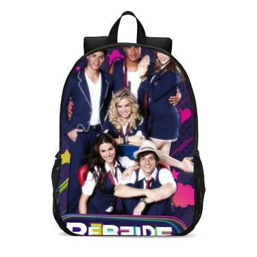 Imagem de Mochila Escolar Infanto Juvenil Rebelde Serie Novidades 0373-Unissex